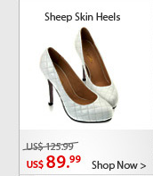 Sheep Skin Heels