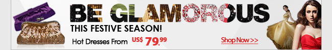 Be Glamorous This Festive Season