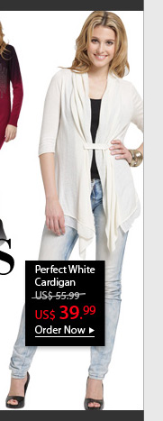 Perfect White Cardigan