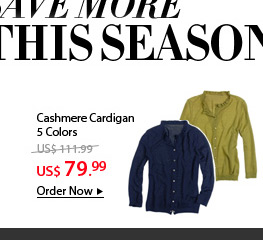 Cashmere Cardigan  5 Colors