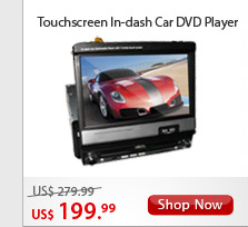 Touchscreen In-dash Car DVD Player