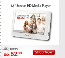 4.3" Screen HD Media Player