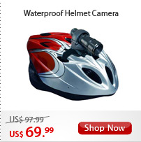 Waterproof Helmet Camera
