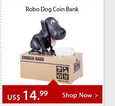 Robo Dog Coin Bank