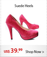 Suede Heels