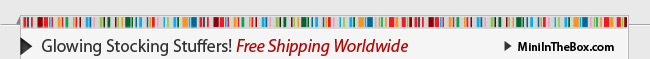 Glowing Stocking Stuffers!Free Shipping Worldwide