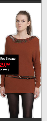 Rustic Red Sweater 