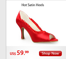 Hot Satin Heels 