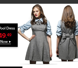 Chic Wool Dress