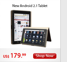 New Android 2.1 Tablet