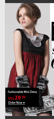 Fashionable Mini Dress