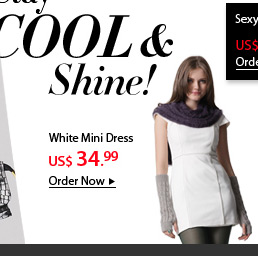 White Mini Dress