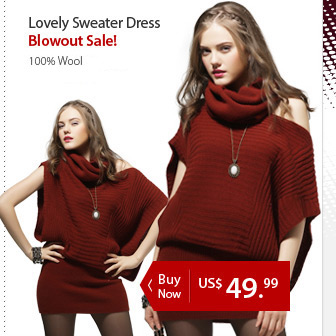 Lovely Sweater Dress