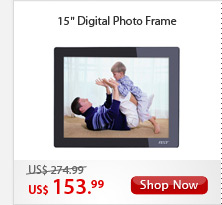 15“ Digital Photo Frame