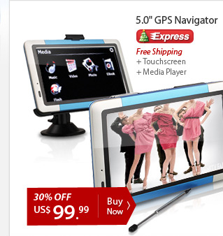 5.0" GPS Navigator