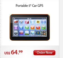Portable 5" Car GPS