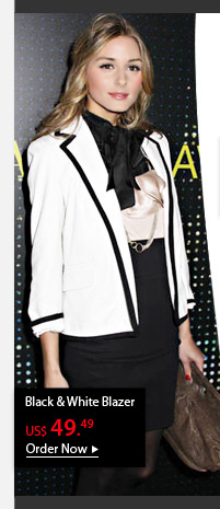 Black & White Blazer