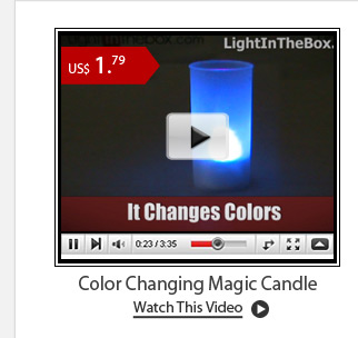 Color Changing Magic Candle