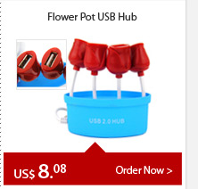 Flower Pot USB Hub