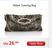 Velvet  Evening Bag