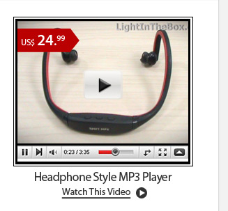Headphone Style MP3 Player
