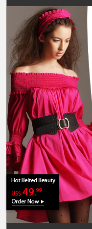 Hot Belted Beauty