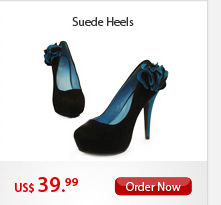 Suede Heels