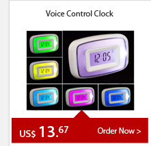 Voice Control Clock