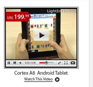 Cortex A8  Android Tablet