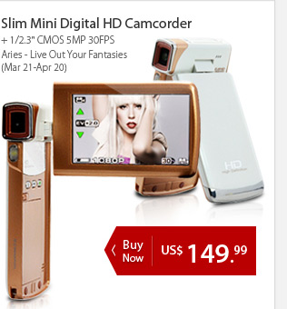 Slim Mini Digital HD Camcorder