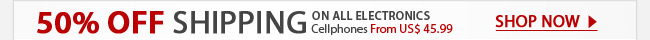 50% Off Shipping