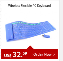 Wireless Flexible PC Keyboard