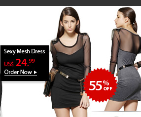 Sexy Mesh Dress