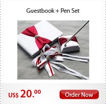 Guestbook + Pen Set