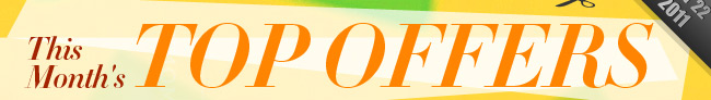 This Month's Top Offers