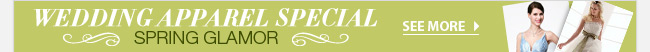 Wedding Apparel Special