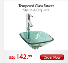 Tempered Glass Faucet