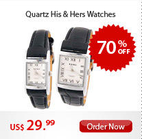 Quartz His & Hers Watches