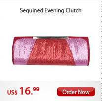 Sequined Evening Clutch