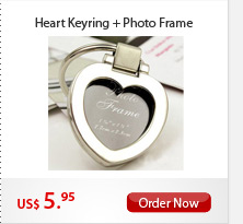 Heart Keyring + Photo Frame