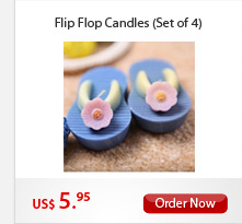 Flip Flop Candles (Set of 4)