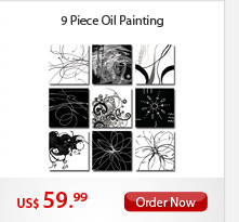 9 Piece Oil Painting