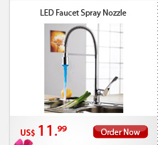 LED Faucet Spray Nozzle