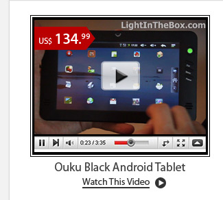 Ouku Black Android Tablet