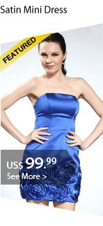 Satin Mini Dress