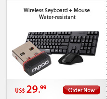 Wireless Keyboard + Mouse Bundle