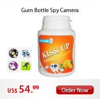 Gum Bottle Spy Camera