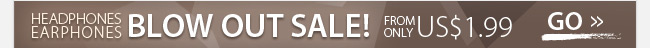 Headphones/Earphones Blow Out Sale!