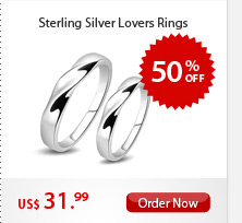 Sterling Silver Lovers Rings