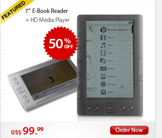 7'' E-Book Reader